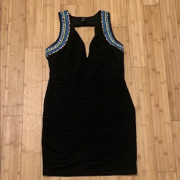 h&m backless dress Women's Light pink/paisley pattern Open-Back Halterneck Dress
